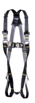 Front & Rear D Harness with 3 quick connect buckles (Legs + Chest)